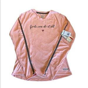 🌸NWT HIND Girls Long Sleeved Active Wear Top - size large 14/16